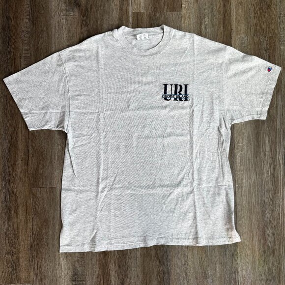 Other - Vintage Champion University of Rhode Island Embroidered T-Shirt - XLarge